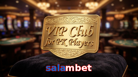 Main screen of Salambet vip page for PK players